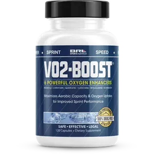 VO2-Boost Endurance Performance Enhancer Supplement for Fitness - 6 Powerful Oxygen Enhancers for Improved Sprint Performance & Enhanced Speed