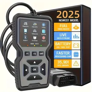 Car OBD2 Scanner Diagnostic Tool Code Reader, Car Voltage Tester Engine Fault Code Scanner, Charging Tester Diagnostic Tool For OBDII Protocol Cars V519