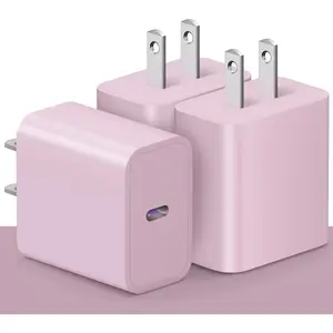 [3 Pack] USB C Charger Block,  16 Charger Block 20W PD Power Adapter for  16/16Pro/16Pro Max/16Plus/15/14/13/12/11/ Xs/X, iPad and  -