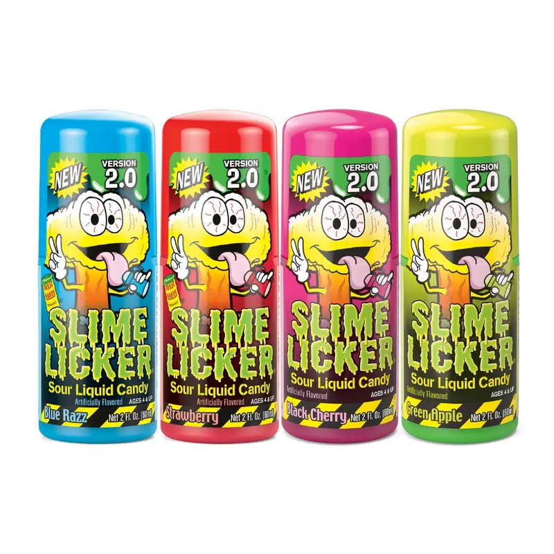 Slime Licker 2.0 - Strawberry, Blue Razz, Black Cherry or Green Apple
