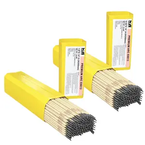 E6013 5/32in Premium Arc Stick Electrodes 14in Welding Rod 10-Pound Box, 2PK