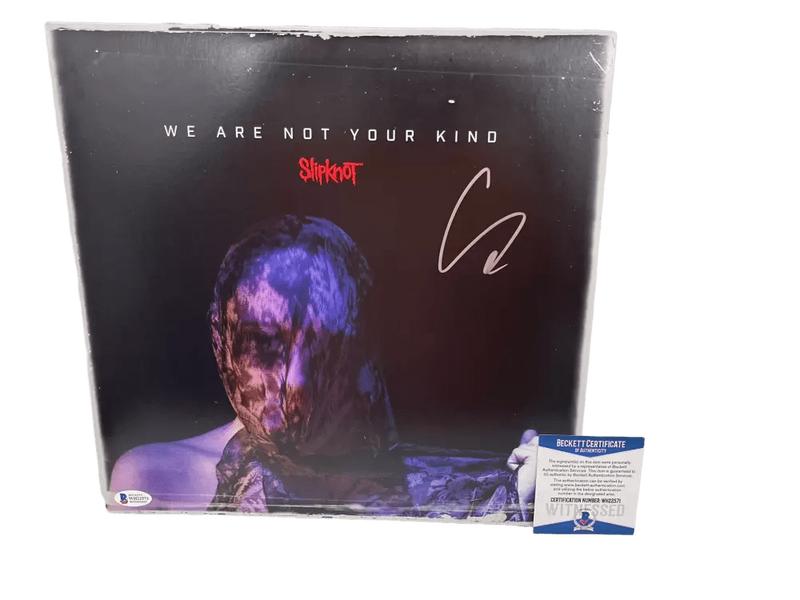 Corey Taylor of Slipknot Authentic Autographed Vinyl Record