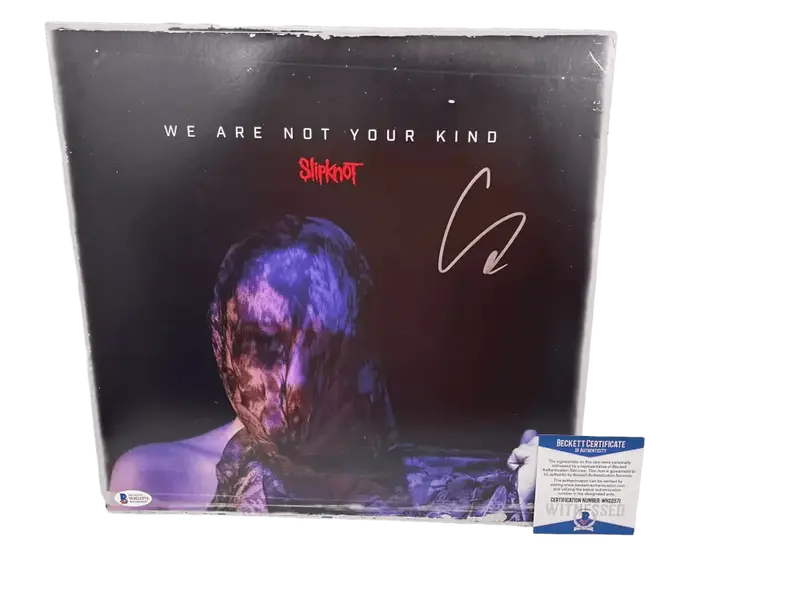 Corey Taylor of Slipknot Authentic Autographed Vinyl Record