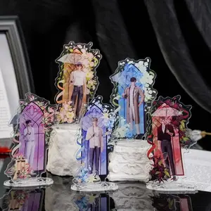 Love and Deepspace Spring Series 8cm Acrylic Standee| Sylus, Xavier, Zayne, Rafayel, Caleb Chibi Desk Decor