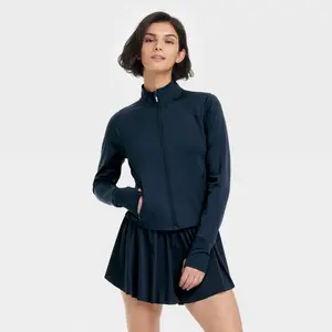 Women's Dynamic Flex Full Zip Jacket - All In Motion Navy Blue XS