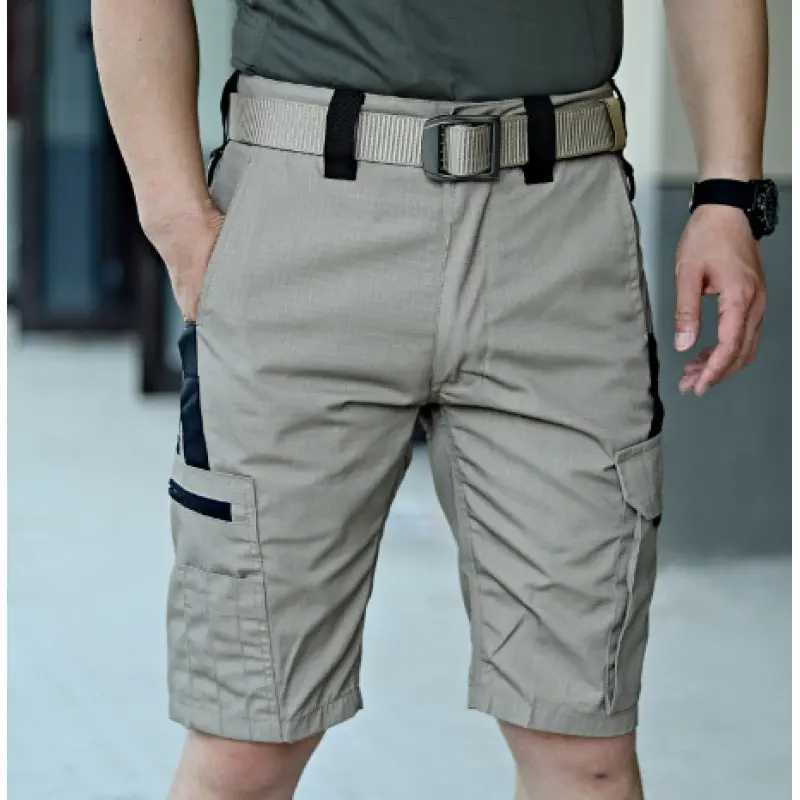 Beetle shorts in khaki color