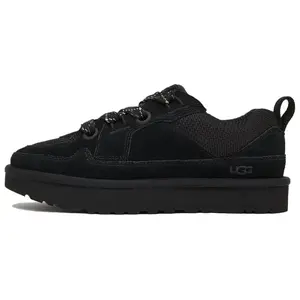 UGG Lo Lowmel 'Black' Women's Perfect Comfy Everyday Sneakers Cozy Perfect for Casual Wear Fashion Footwear Shoe Girl