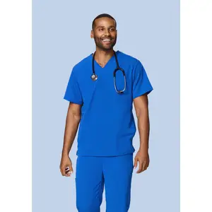 Three Pocket Top Royal Blue