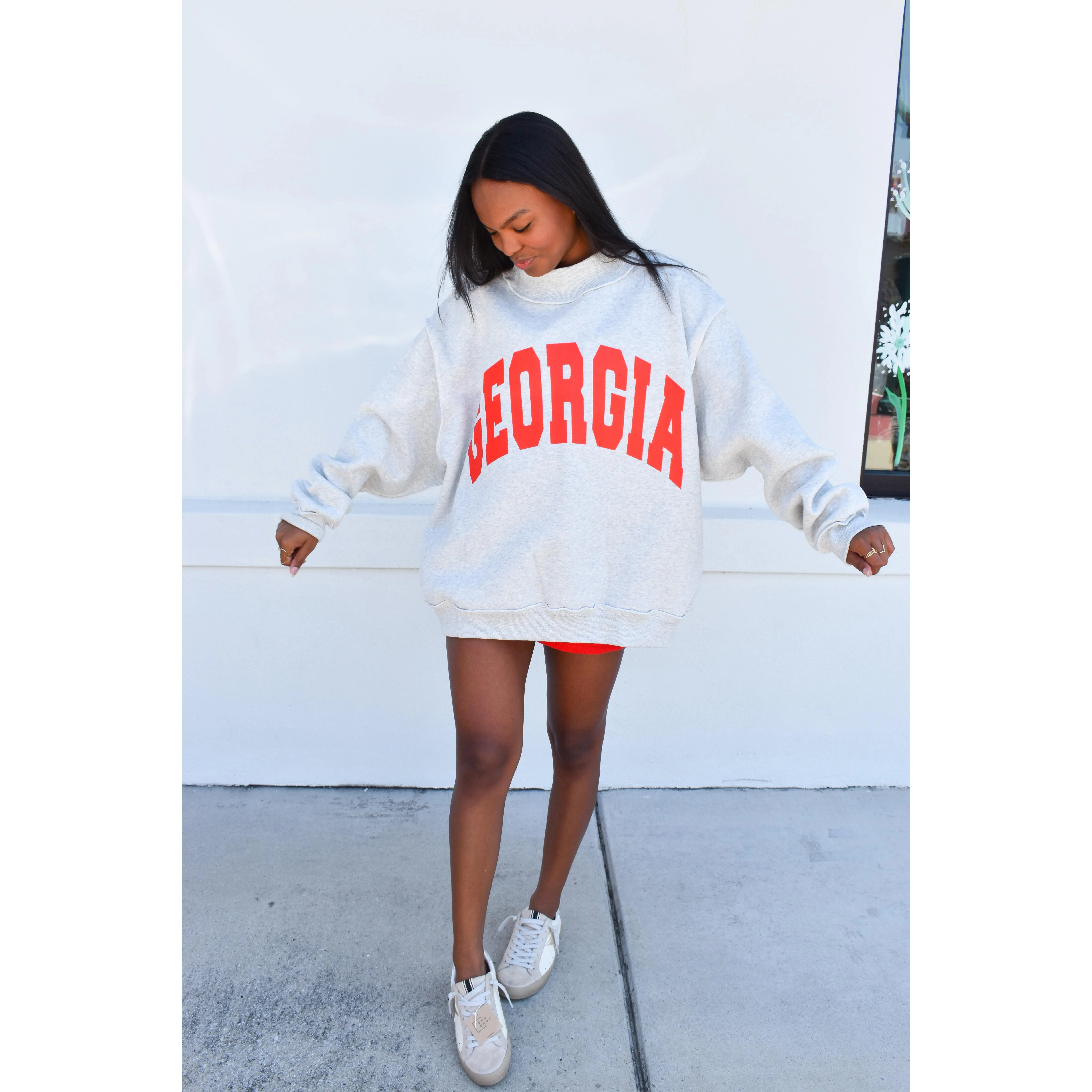 Georgia Reversible Mockneck