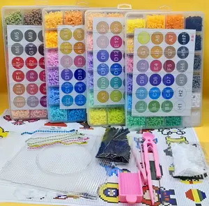 Beads Kit with 200+ Patterns in Smart for Kids & Beginners Child-Safe Materials Vibrant Colors Complete Starter Kit Animals