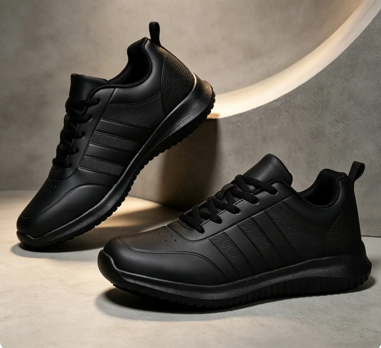 Men’s slip-resistant work boots, oil-resistant food service shoes, comfortable restaurant/hospital chef shoes