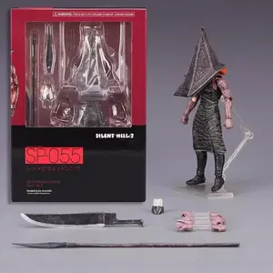17cm Figma Sp-055 Silent Hill Revelation 3D Figure Red Pyramid Thing Action Figures PVC Collection Pyramid Head Model Toys Gifts