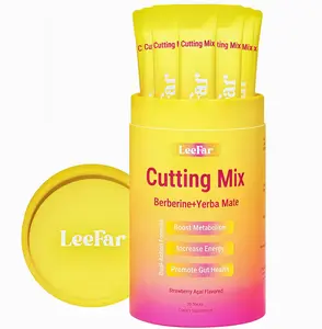 LeeFar Cutting Drink Mix – | WN Strawberry Açaí Flavor – | (30 Servings)