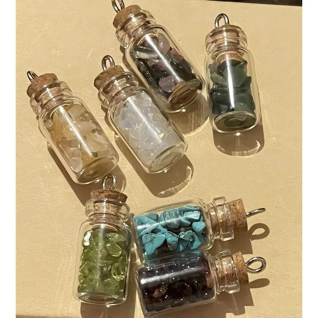 Rock Chip Wish Bottles - 1 per Giveaway - Winners Choice - Not for Sale - Reserved for Giveaways