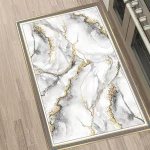 Marble Pattern Kitchen Rug, Non-slip Kitchen Mat, Machine Washable Kitchen Runner, Kitchen Decor, Home Decor, Room Decor
