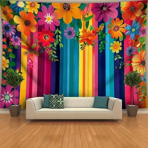 Galaxy Starry Sky Backdrop Tapestry Wall Hanging Photography Background Cosmic Space Banner for Bedroom Gaming Room Party Decor Live Streaming Studio Home Decoration Polyester Fabric