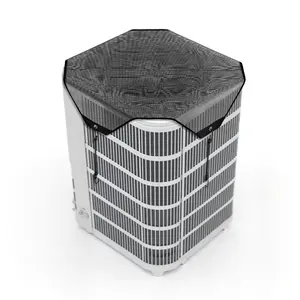 VEVOR Air Conditioner Cover for Outside Units, 28x 28 inch Central AC Cover for Air Conditioning Unit, Top Universal Mesh Defender Tear - Resistant Easy Install for Outdoor Outside All Seasons, BlackVEVOR Super Brand Day