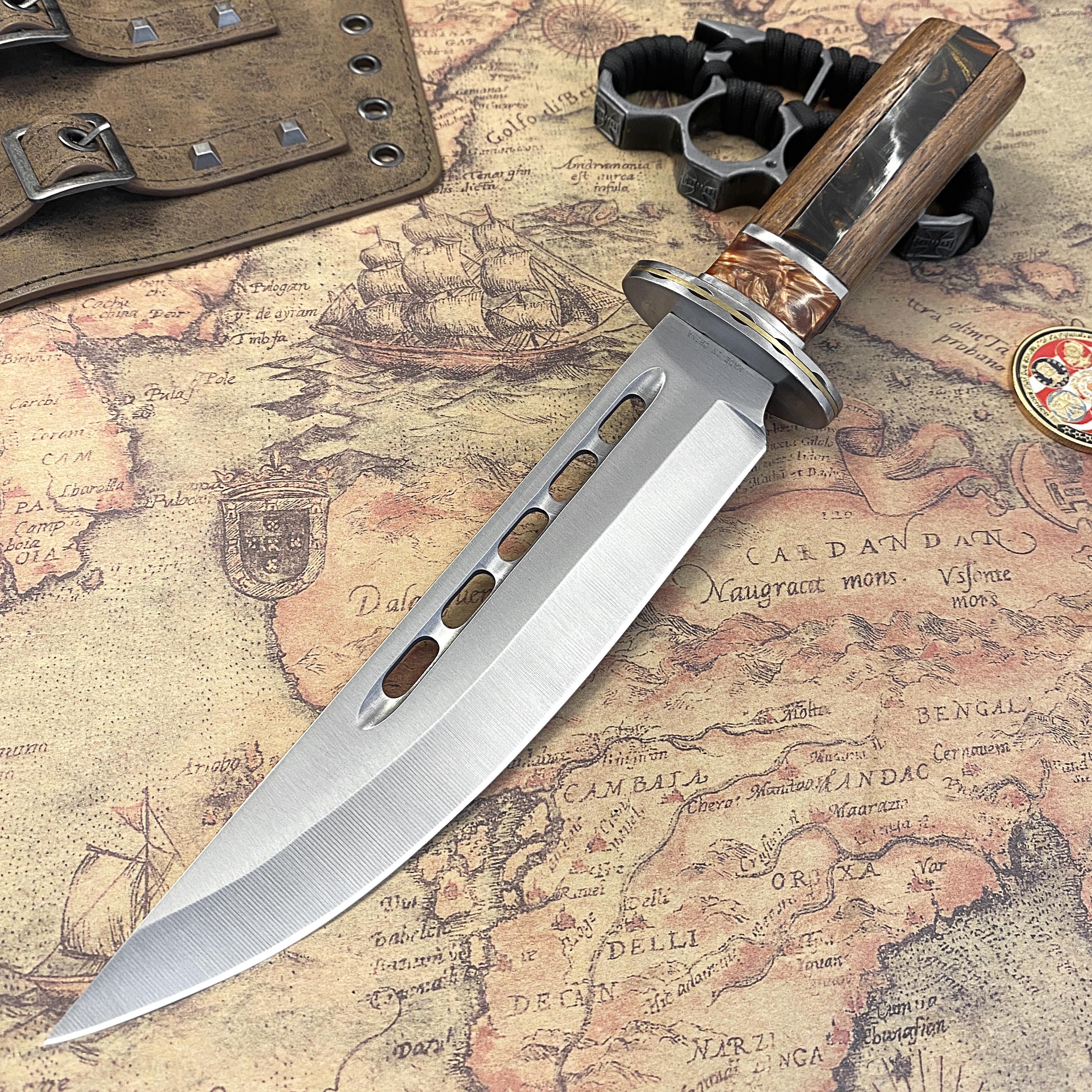 Outdoor Knife Recommendation,Lightweight fruit knife and chef's knife for household kitchen, suitable for outdoor travel, fishing, barbecue, etc