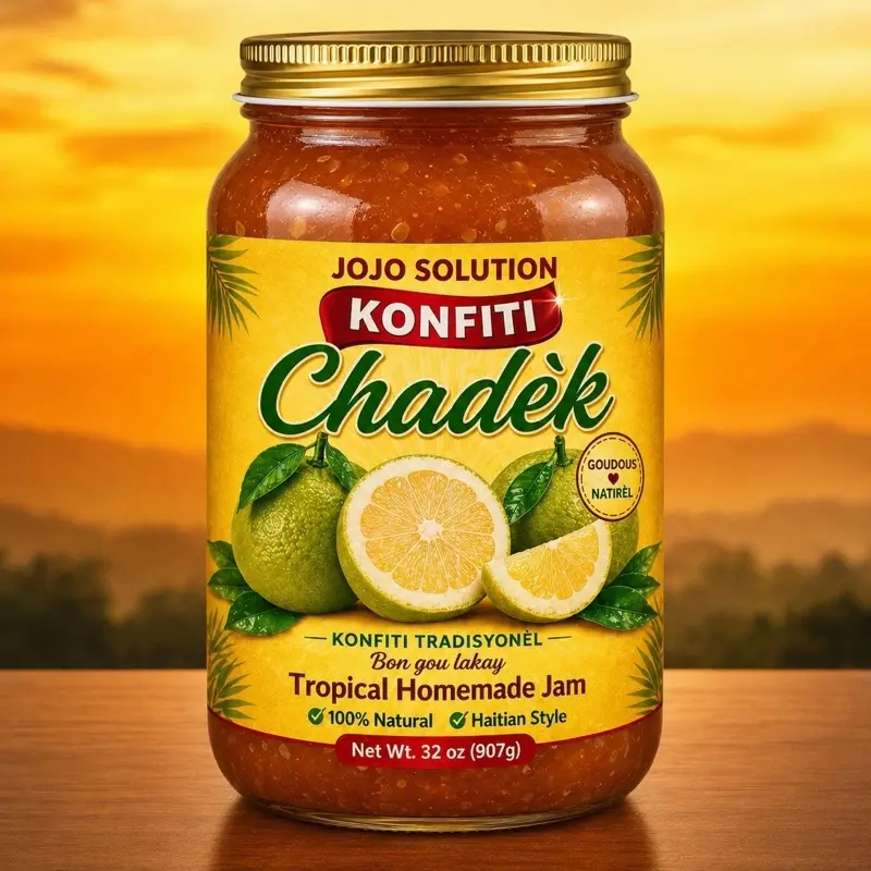 Jojo Solution Konfiti Chadèk 32oz Plant-Based Gluten-Free Snack