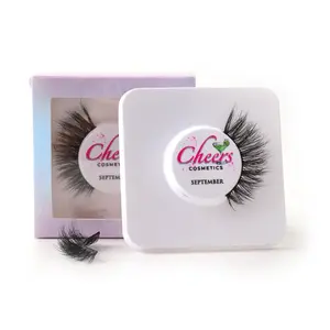 September Eyelashes - Black Cotton Eyeliner Effect Band for Realistic and Long-Lasting Eyelash Extensions Makeup Cosmetic Eyelashes Extensions