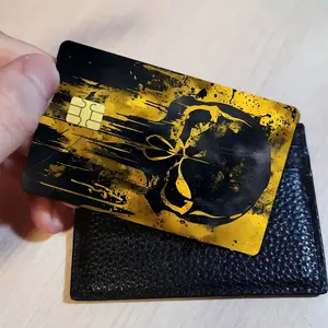 Halloween and Christmas Gifts, 1pc Per Set, Exquisite 2D Flat Patterns. Suitable for Credit Cards, Bank Cards, Debit Cards, Bus Cards, Decorative Card Stickers, Decorative Decals. Suitable for Small Card Inserts, 2D Flat