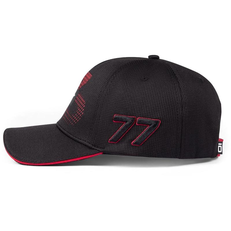 Alfa Romeo Racing F1 Special Edition Valtteri Bottas #77 Team Hat - Black