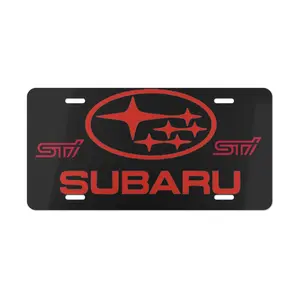 Subaru Personalized License Plate, Custom Car Decor, Unique Gift for Road Trips, Vehicle Accessories, Home State Pride