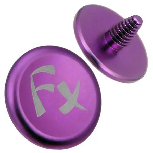Fotodiox Shutter-Button-FX-Magenta 12 mm Soft Shutter Release Anodized Aluminum Concave Button for Camera, Magenta