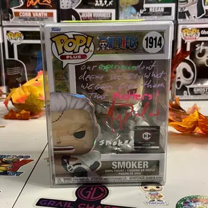 Funko Pop! Autographed One Piece Smoker Signed By Greg Dulcie
