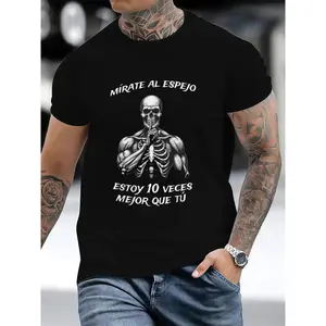 Calacas Chidas Gym _ Mexican Sayings Funny Sarcasm Slang T-Shirt
