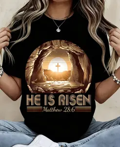 Jesus Was A Misfit Too Men's T-Shirt Easter Cross He is Risen Jesus Christian Men Women T-Shirt