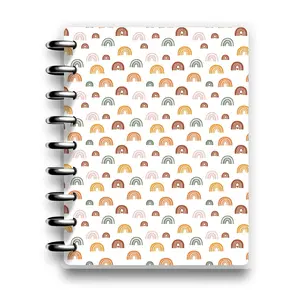 Cover for Classic Size 9-Disc Happy Planners comes with free 9, 1.25 inch black discs. Fits Classic Happy Planners, NOTIQ Midi 9-Disc (L2), Inkwell Press, MAMBI 365 planner accessories