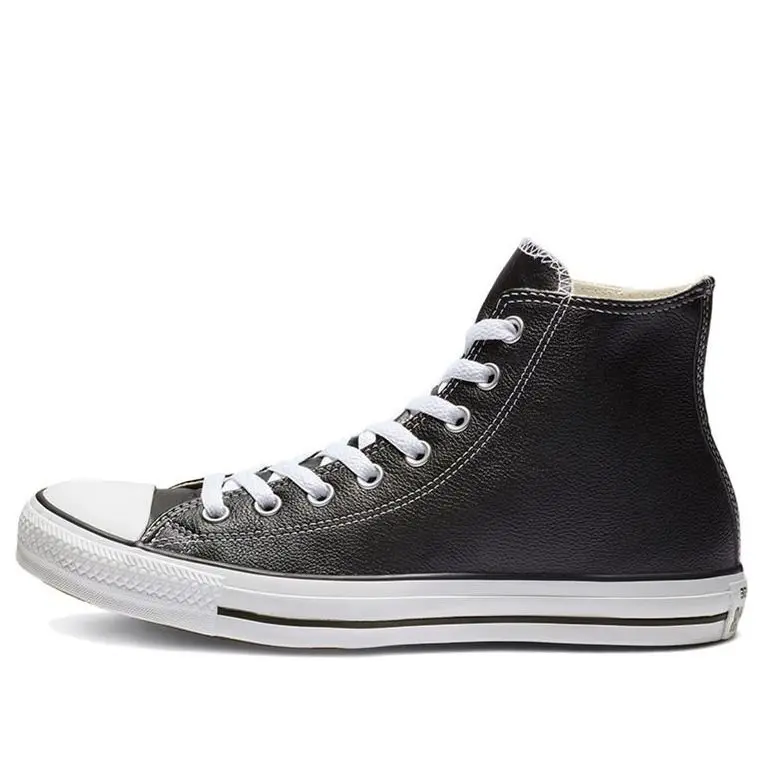 Converse Chuck Taylor All Star Leather Hi 'Black' 132170C Converse Chuck Taylor All Star Leather Hi 'Black' 132170C