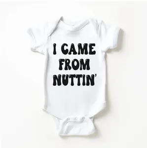 I Came From Nuttin' Onesie, Funny Baby Onesie, Baby Gift, Baby Shower Gift, Baby Gift, Baby Clothes, Coming Home Cute Outfit, Funny Baby Onesie BodySuit or Toddler T-Shirt, Gift for kids, Gift for new moms