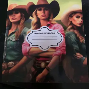 Save a Horse Cowgirl Composition Notebook
