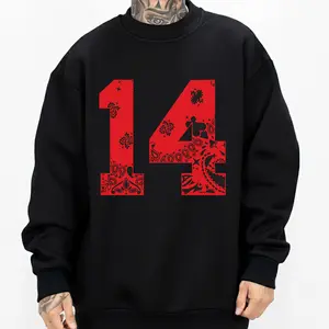 Red Bandana 14 Chicano Clothing San Diego Hoodie Medium Heavy Sweatshirt for Men & Women S-5XL Loose Fit Unisex Streetwear Top