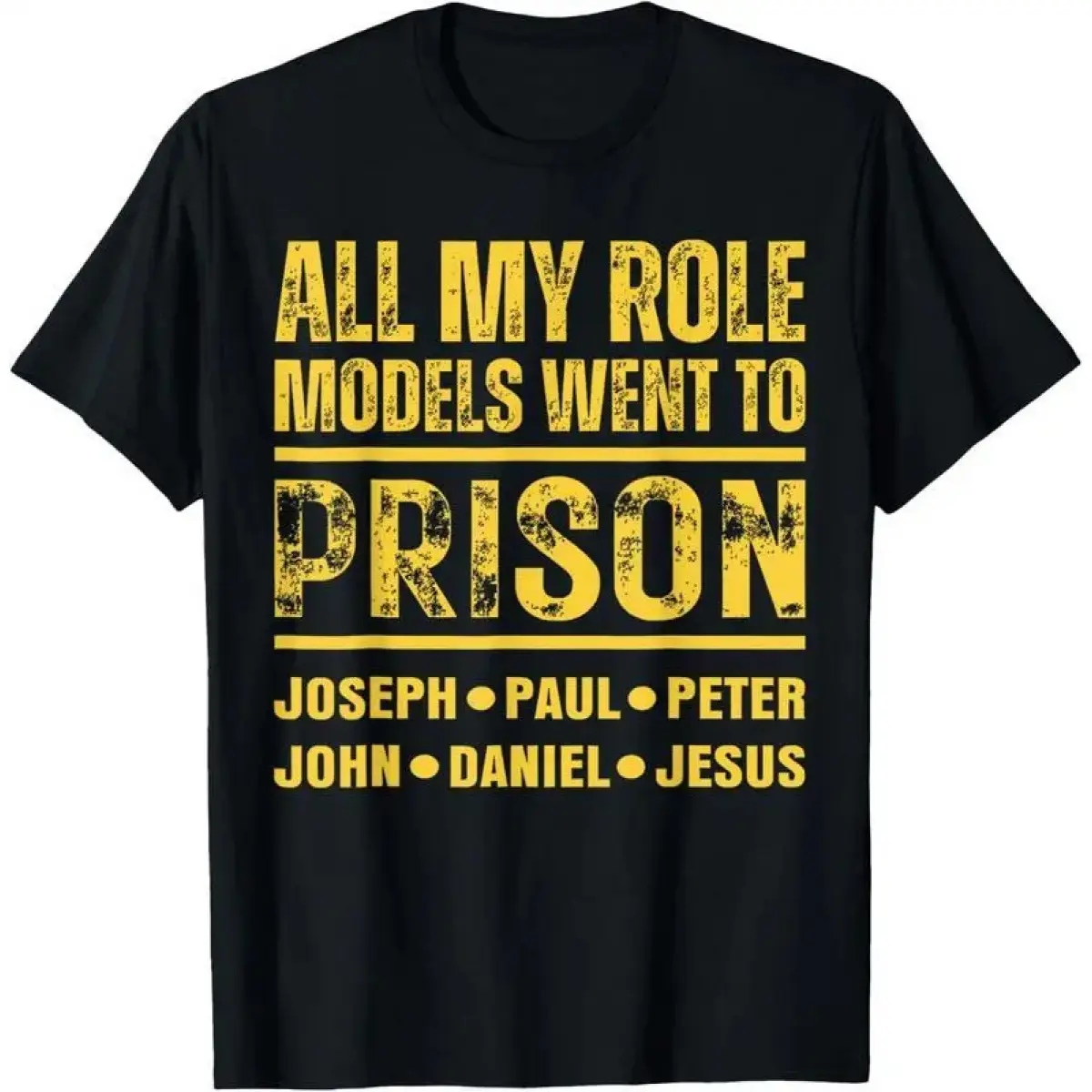 Summer Aesthetic Tee Viral Trending 100% Cotton All My Role Models Went to Prison T-Shirt Casual StreetwearOversized Y2K Vintage Graphic Tee for Men and Women S-5XL,drop,ropa,fitness,coucou,padres,fem,custom,cnashirt,womens,camisas,shirts