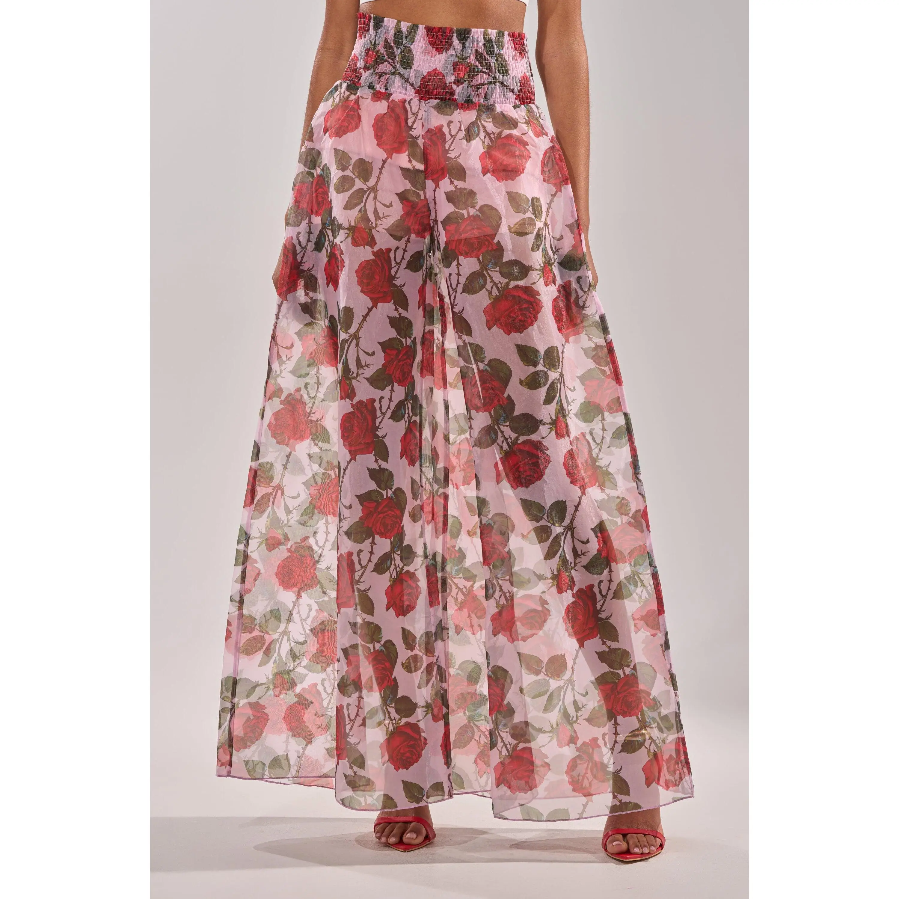 PRETTY GIRL FLORAL TROUSER