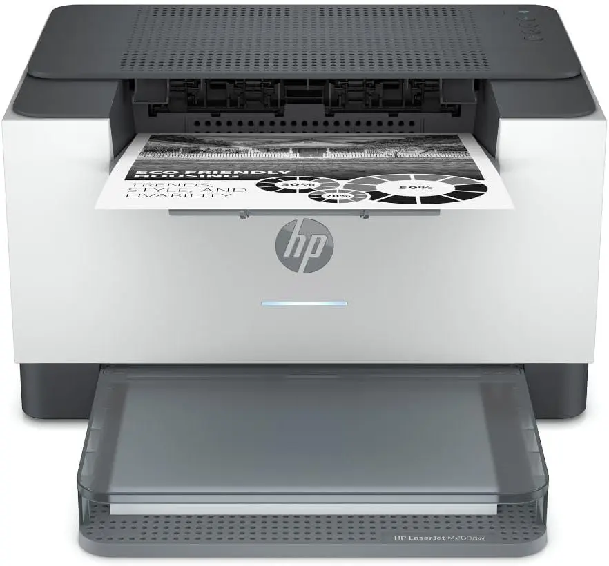 HP LaserJet 200 M209dw Desktop Wireless Laser Printer Monochrome, 6GW62F