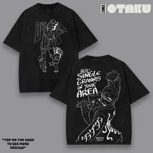 Seiko Ayase Dan Da Dan Washed Hoodie & Tee V2 – Vintage Heavy Cotton Tank top Oversized Anime Manga graphic Sweatshirt Unisex Streetwear Gift For Seiko Ayase Fan