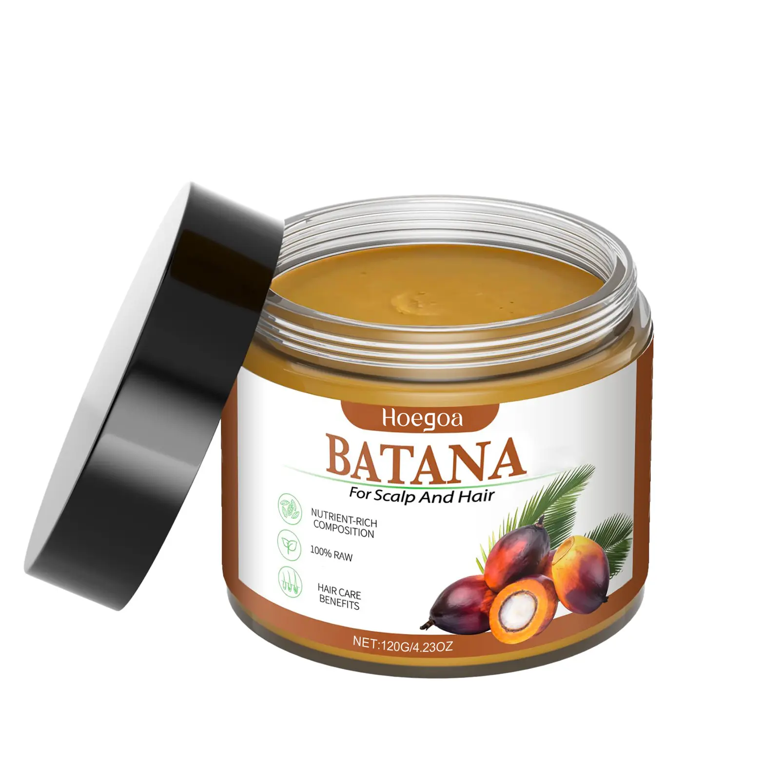 Hoegoa Batana Styling Cream Nourishing Dry Hair Tail Care Soft Hair Care Scalp Hair Mask Styling Cream