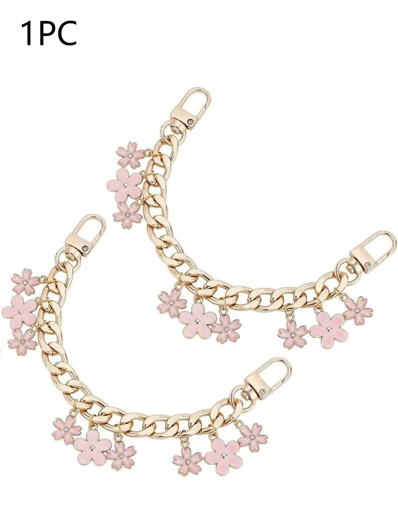 Colored acrylic square stitching bracelet, metal chain bracelet with a sense of minority design, stylish geometric bag chain with  exquisite and fashionable, versatile and suitable for daily travel bag accessories.