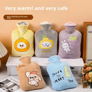 WaterFilledHotWaterBottle, No More Cold Nights!ute Plush Hot Water Bottle – Heat for Belly, Hands & Bed, Thickened Hot Water Bottle, Winter Warmth Essentials