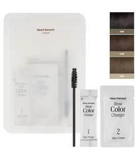 Heart Percent Brow Color Changer Brow Bleach Kit (Single Use)
