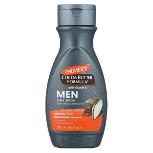 Palmer's Cocoa Butter Formula® with Vitamin E, Men, 3-In-Lotion, 8.5 fl oz (250 ml)