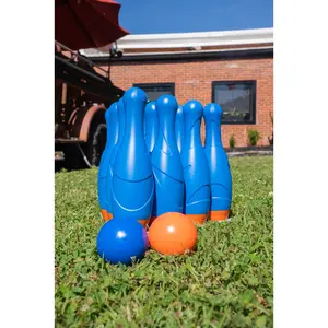 MagnaRack Bowling Set - Magnetic Stability,  Suitable for Ages 6 & Up, Indoor & Outdoor Use, Patent Pending Design
