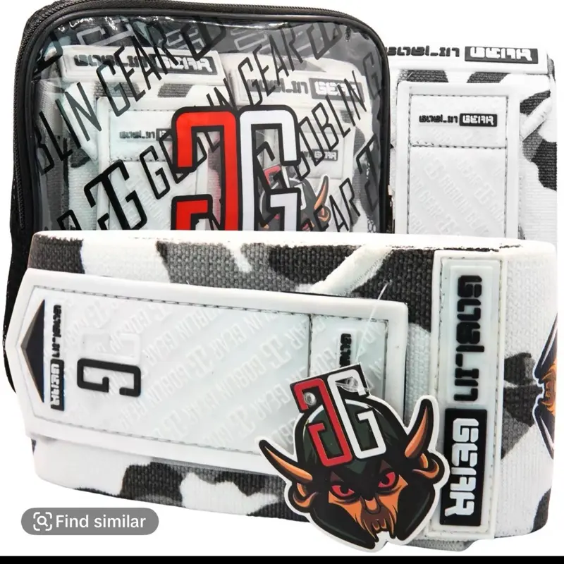 Elbow Wraps - Camouflage Design with Black and Gray Color Scheme, Ideal for Outdoor Activities