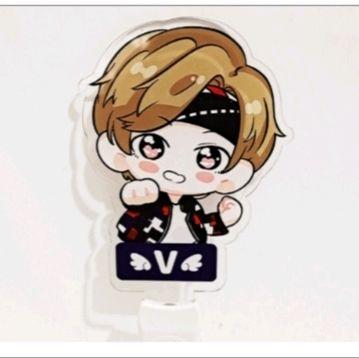 K-Pop 7 Colors Lightstick Acrylic Fluorescent Flashing Stick Collectibles for Fans