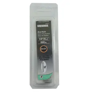18 Gauge 5/8" Brad Nails - 1,000 Count