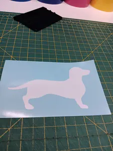 Wiener Dog/ Dachshund 002 Decal/ Sticker